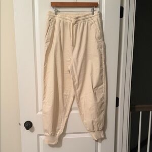 Varley Cream Joggers